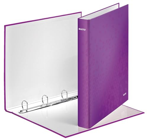 Leitz Ringbinder WOW A4+ 4DR 25mm, purple