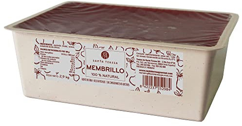 Santa Teresa - Membrillo elaborado a partir de fruta fresca seleccionada, sin conservantes ni aditivos artificiales. 2,9 Kg