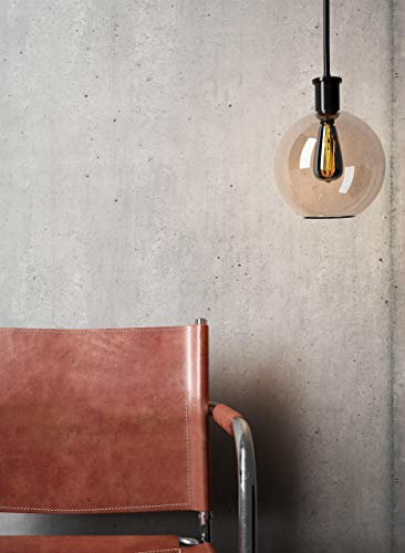 NEWROOM Tapete Rot Vlies Betonoptik - Modern Industrial Bauhaus Putzstruktur für Wohnzimmer Schlafzimmer