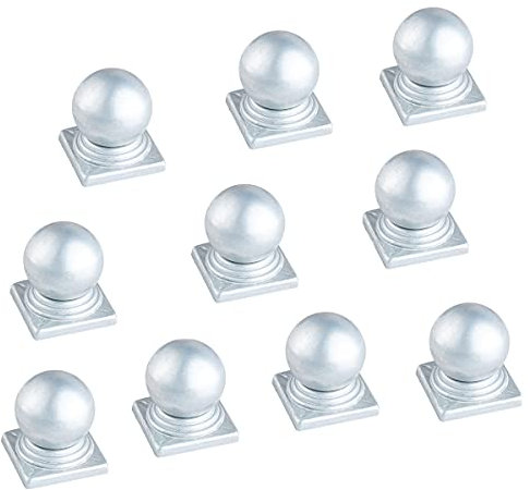 CLLX 10 Capuchons pour Poteaux De Clôture, pour Clôture De Jardin en Bois - Capuchons pour Poteaux en Bois - Alternative Au Zinc - Capuchons pour Poteaux,40x40cm
