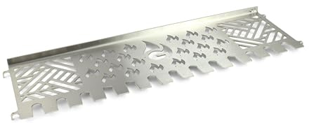 Grillrost.com Das Original Edelstahl Multistation | Warmhalterost für Rösle Videro/Sansibar G3 | mit Drumstick Halterung | 3mm stark