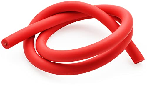 Easyboost Cavo Candela Ø5mm Filo 50cm per Cappuccio Alta Tensione Accensione per Motosega Tosaerba Decespugliatore Tosaerba Soffiatore Motosega