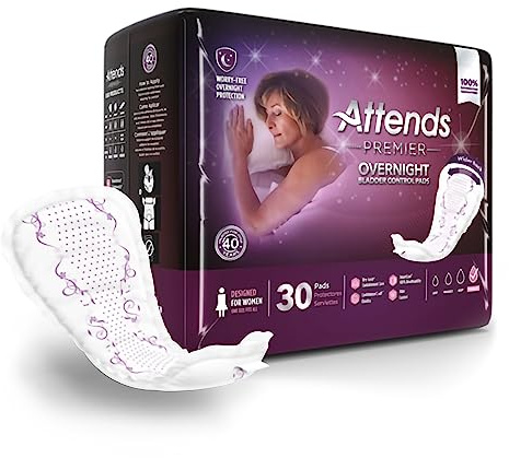Heavy Absorbency Bladder Control Pad, One Size Fits Most, 30 per Bag