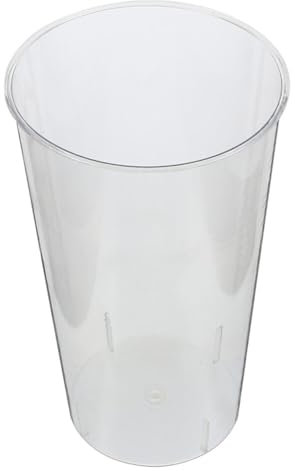 IMIKEYA Elegante Acryl-blumenvase Zum Aufwachen Großer Runder Blumentopf Ästhetischer Blumenarrangement-Eimer Home-Shop-