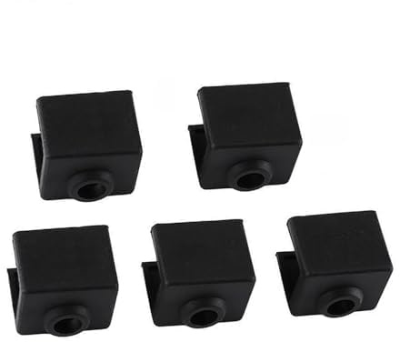 5-Pack Silikon Abdeckung Socken 300°C hohe Temperatur kompatibel mit Elegoo Neptune 4 und 4 Pro 3D Drucker Extruder Hotend Teile Zubehör