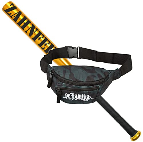 Spass kostet Sportset Gold Baseballschläger mit Bauchtasche Zahnfee Aluminium 26 Zoll