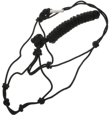BCOATH para Caballo De Cuerda Cabestro Sin Bocado Portátil para Exteriores para Montar Protector De Seguridad