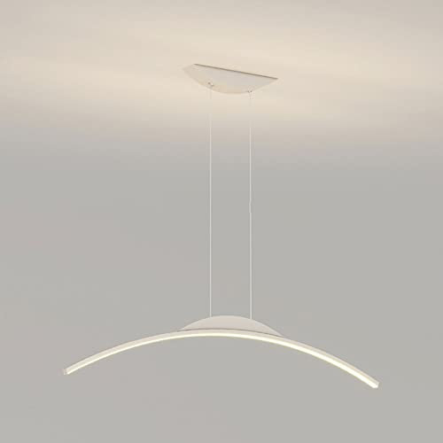 KXQYIKYI Lampada a Pendente lineare arcuata lampadario Appeso Lampada a Strisce nordica Cucina Isola Illuminazione per Il Tavolo da Pranzo in Ufficio