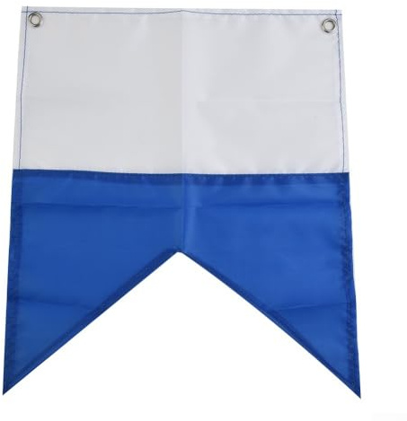Drapeau de bateau de plongée sous-marin, design léger, idéal pour la sécurité et la visibilité (35 x 30 cm)