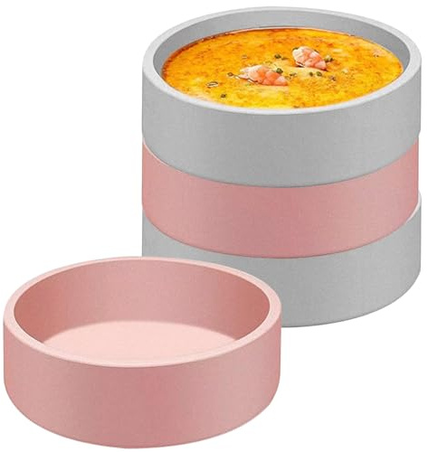 Hperu Stampo per uova in bracconiere in silicone antiaderente resistente al calore da 4 pollici per friggitrice ad da 4 pezzi Stampi silicone riutilizzabili per microonde lavabili lavastovigli