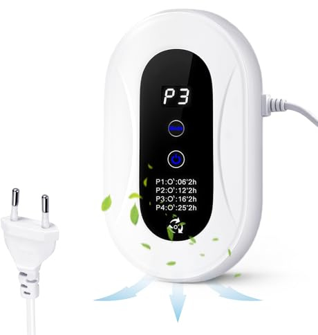 Flintronic Air Purifier, Ozongenerator, Luftreiniger mit Ozon, Air Ozonizer Generator, Gerüche Neutralisieren, Ozongerät Ozonisator für Badezimmer, Kleiderschrank, Küche, Autos, Haustierzimmer
