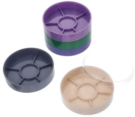 GALPADA Boîte de Rangement à Cinq Couches pour Montre avec Compartiments Protège-poussière et Stockage Outils pour Réparateurs et Amateurs