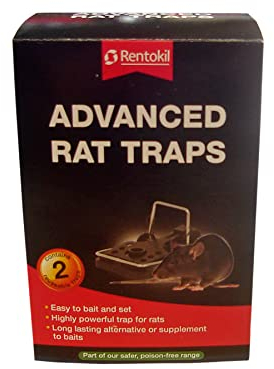 RENTOKILL Advanced Rat Traps Twin Pack