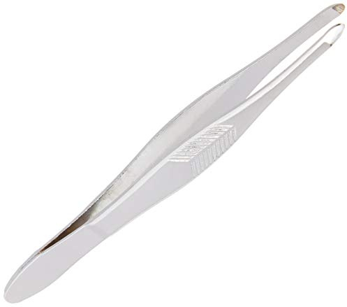 Trim Blunt Tip Tweezers with Textured Grip