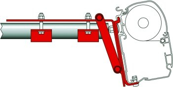 Fiamma F45 S – F45 L – ZIP Kit Roof Rail