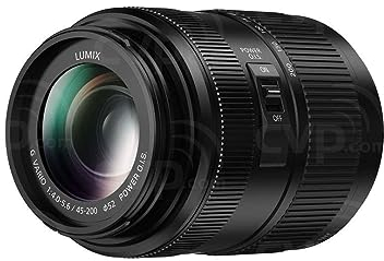 Panasonic H-FSA45200E Lumix G Vario 45-200 mm/ F4.0-5.6 II/ O.I.S. schwarz