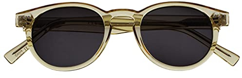 OPULIZE Die Lesebrille Unternehmen Transparente Gold Sonnen-Leser UV400 Designer Stil Damen Frauen Lesehilfe S89-9 +1,00