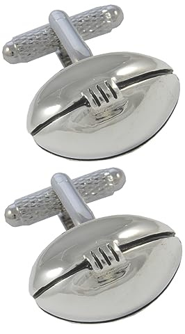 Collar And Cuffs London Cufflinks for Men Sport - with Box - Novelty Metal Designer Fun Cufflinks - Solid Brass Metal - Team Sports - One Pair