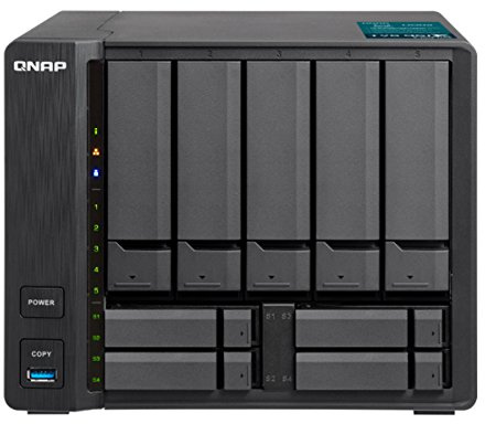 QNAP TVS-951X-8G-US NAS 5+4 Baies Intel Celeron Dual-Core 1,8 GHz, 8 Go DDR4 avec 1 x 10 GbE Nbase-T LAN, 1 x GbE LAN, 1 x HDMI