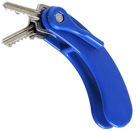 Schlüsselhilfe mit Greifhilfe - Key Turner-Halter - Drehhilfe Hält 2 Schlüssel für Schlüsselanhänger für ältere Schlüsseldrehhilfe Erleichtert das Auffinden, Greifen und Drehen von Schlüsseln
