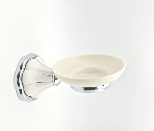 White Ceramic Bathroom Accessories (White Ceramic Soap dish)