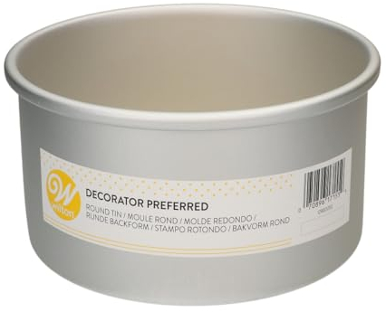 Wilton Cake Pan, Aluminium, Silver, 17.5 x 10 cm