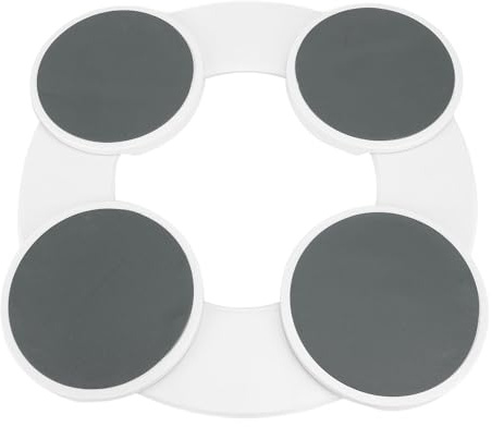 Plateau Rotatif Assiette de Service Ronde pour Comptoir de Cuisine Plateau Tournant Table Salle à Manger Réutilisable avec Rotation 360 Degrés