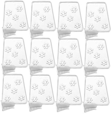Veemoon 40pcs Expandable Plastic Refrigerator Divider Set Freezer Shelf Clips Adjustable Fridge Drawer Separator and Pantry Grid Organizer for Fridge and Freezer Storage