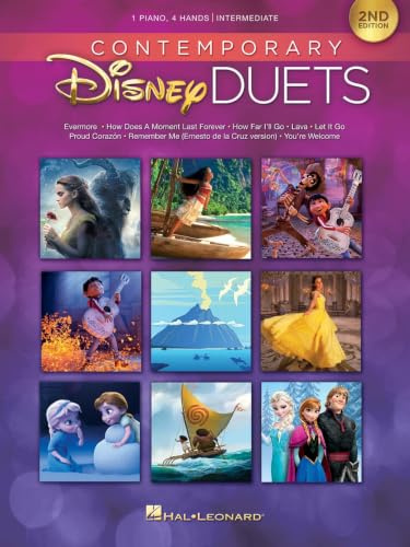 Contemporary Disney Duets - 2nd Edition. Piano 4 Hands.