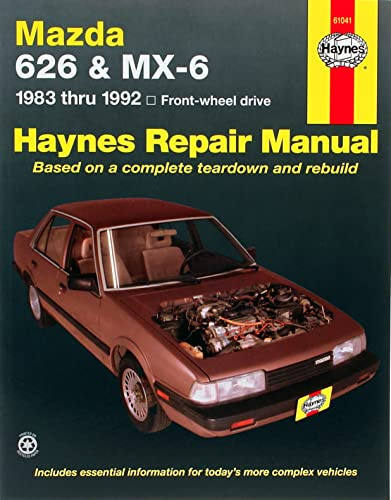 Mazda 626 and MX-6 Four Wheel Drive, 1983-1992 (Haynes Manuals)