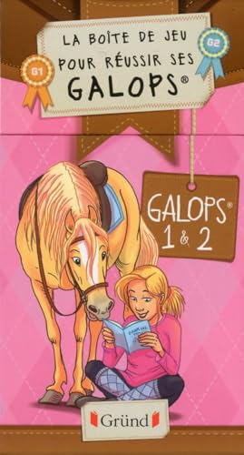 La boîte de jeu pour réussir ses Galops 1 et 2 – Cartes avec 95 questions sur le programme de la FFE Boîte de jeu – À partir de 7 ans