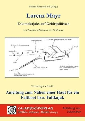 Eskimokajaks auf Gebirgsflüssen - Anleitung zum Nähen einer Haut für ein Faltboot bzw. Faltkajak