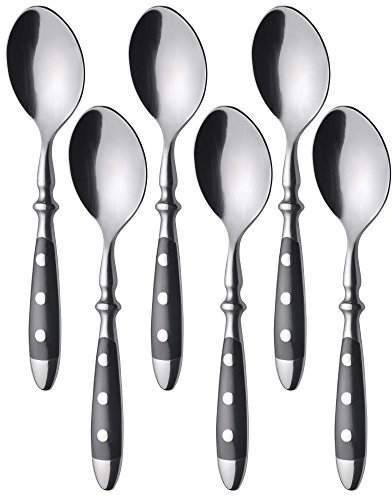 GRÄWE® 6 Stück Kaffeelöffel Serie ' Nürnberg ', geschmiedet