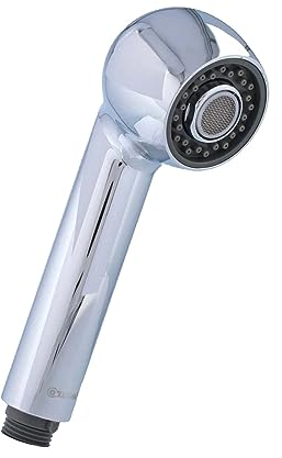 tecuro Ersatz Geschirrbrause für Armaturen - Hochglanzverchromt, umstellbar für Hochdruck mit 1/2 Zoll Anschluss, hochwertiger Mischdüse