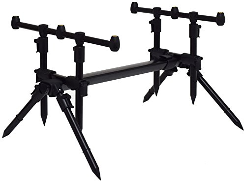 LEEDA Rogue 3 in 1 Rod Pod + Carrycase, Black