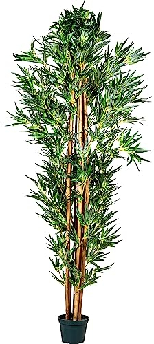 PLANTASIA Kunstpflanze Bambus Strauch 190 cm