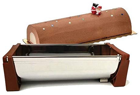 DAUDIGNAC Moule à bûche INOX étanche Embouts Silicone Amovibles