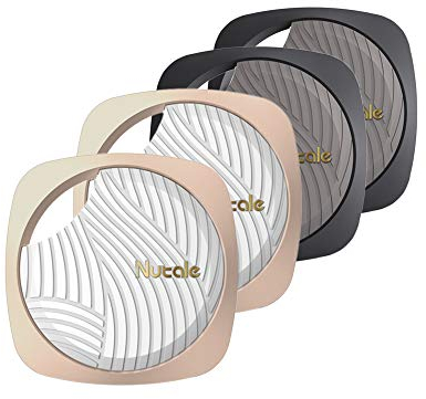 Nutale Focus 4 Stück Schlüsselfinder Schlüsselfinder Anti-Verlust-Erinnerung, intelligent, bidirektional, Schlüsselanhänger, Lokalisierer und Tracker, um Schlüssel zu finden