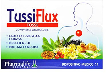 Pharmalife Tussiflux Tosse 30 Compresse Orosolubili