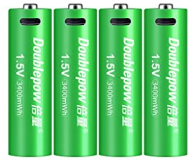 XCC Batterie Rechargeable 5 Chargeur Rapide au Lithium Cinq Sept Chargeur Rapide USB Haute capacité Pratique 7 Tension constante AAA1.5V (Color : D)