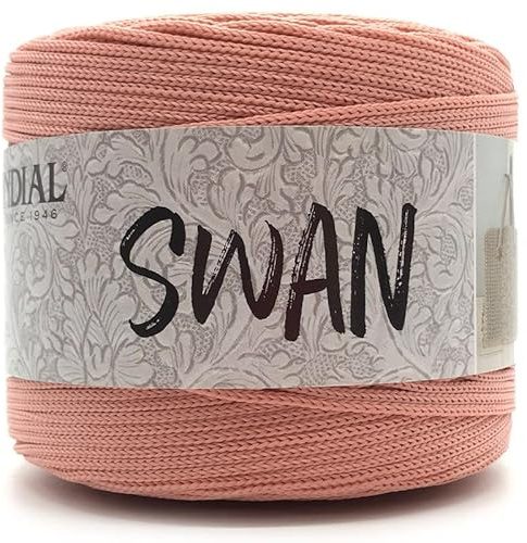 SWAN di Mondial in gomitoli da 300 g e 220 m. (Salmone 669)