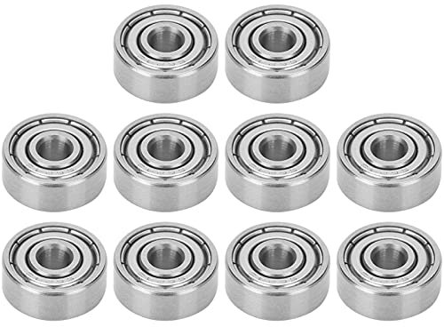 Kugellager, 5 X 13 X 5 Mm Edelstahl-Kugellager für Longboards, Rollschuhe, Teile, Skateboards, Inline-Skates, Rillenkugellager