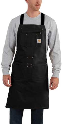 Carhartt Men's Firm Duck Apron, Black, One Size