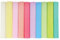 Interdruk Krepppapierrollen 10er Pack - 25 x 200 cm - 10 Pastell Farben