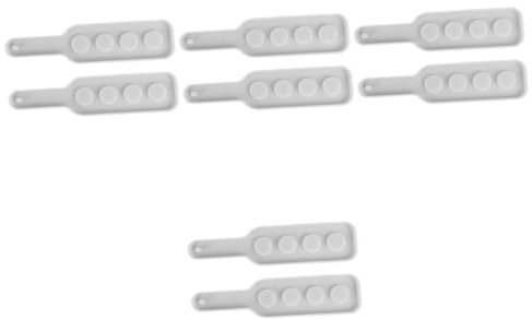 Lurrose 8pcs Silicone Mold for Shot Glass Bottle Serving Tray DIY Craft Mold for Home Bar Setup