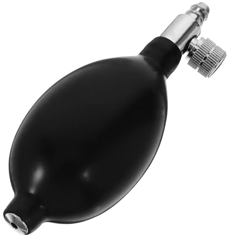 FESTFENDS Latex Aufblas mit Metallventil Blutdruckmessgerät für Ersatzball Messgerät Kontrollierte und Entlüftungsfunktion für Präzise Blutdruckmessung Geeignet Am