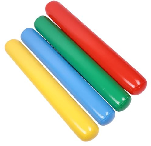 Aufblasbares Poolnudel-Set, 4-teilige Schwimmende Wasserstäbe, Langlebiges Sommer-Poolspielzeug, Leichtes Outdoor-Floß Für River Lake Beach, Lustiges Zubehör Für Partys, Urlaub, Feiertage, Wochenendtr