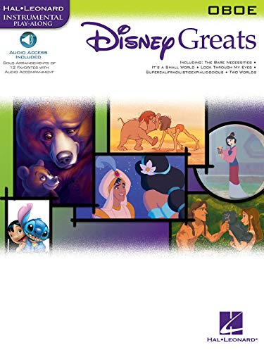 Disney Greats Oboe Book And Cd: Noten, CD für Oboe: For Oboe Instrumental Play-Along Pack