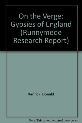 On the Verge: Gypsies of England (Runnymede research report)