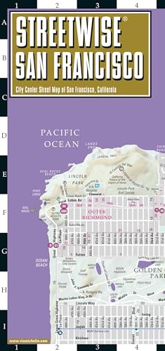 Streetwise San Francisco Map - Laminated City Center Street Map of San Francisco, California (Michelin Streetwise Maps)